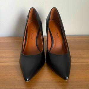 Classic black pointed pump heels | Christian Siriano for Payless | 4 inch heel